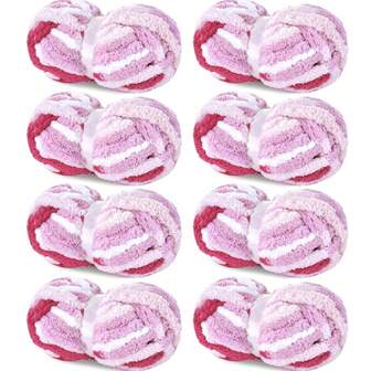 חוט עבה סרוג ידנית - חוט שניל עבה #10, חוט גדול במיוחד וכבד מתאים לסריגה במסרגה אחת, חוט לשמיכות סרוגות עבות במיוחד, זמין באריזות של 2 או 4 (כל פקעת 25 יארד 8 אונקיות)