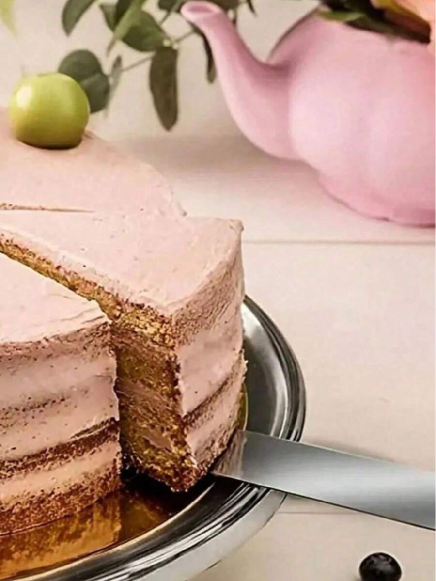 3pcs Cake Scraper Set, Stainless Steel Icing Scraper Set For Cake Smoothing - 6 Inch, 8 Inch, 10 Inch Cake Decorating Tools Back To School