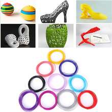 Filamentos de 20 Piezas para Bolígrafo 3D de Baja Temperatura, Material para Bolígrafo 3D de Baja Temperatura para Crear Proyectos Coloridos - 1 - Ver 8