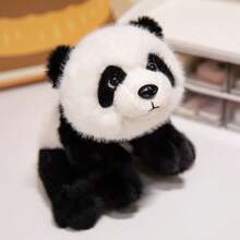 1pc Cute Panda Plush Doll, Soft Stuffed Panda Doll, Panda Pillow Cushion, Children's Birthday Gift - Multicolor - View 18