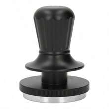 Tamper de café de Aleación de Aluminio de 58 Mm Martillo de Polvo a Presión Consistente Herramienta de Tampificación de Prensa en Polvo de café para Accesorios de café - como en la foto - Ver 1