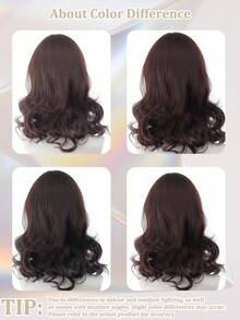 儿童假发和发片 - 黑色直发假发、儿童刘海、合成波波头假发、角色扮演、日常佩戴 - 黑色 - 查看 4