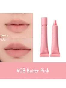 Rom&nd Romand Matte Lipstick 08 Creamy Pink, Lightweight Mousse Texture, Gradient Iridescent, Non-Sticky Mirror Finish, Warm Tone Brightens Complexion, 12-Hour Wear, Easy To Layer, Hyaluronic Acid Soft Focus Care, Portable Romantic Lipstick, Instantly Brightens In The Office, Soft Focus Camera-Ready, Korean Makeup, 8g/0.28oz - 08 BUTTER PINK - 查看 9