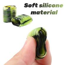 两件套硅胶防滑渔线轮手柄，适用于抛投和旋转钓法 - 防滑渔线轮手柄保护套，提升您的垂钓体验 - 彩色 - 查看 7