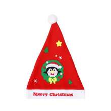 DIY Christmas Hat Craft Kit - Creative Toys, Random Styles, Suitable As Holiday Gifts, Party Decorations, And Creating Festive Atmosphere - Multicolor - View 8