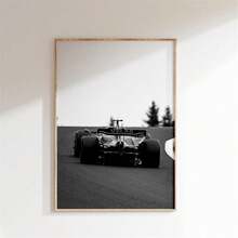 1 件 1970 年摩纳哥大奖赛赛车帆布印刷墙画 - 家居和办公室装饰海报，适用于客厅、卧室、餐厅、车库、咖啡馆和酒吧 - 彩色 - 查看 10