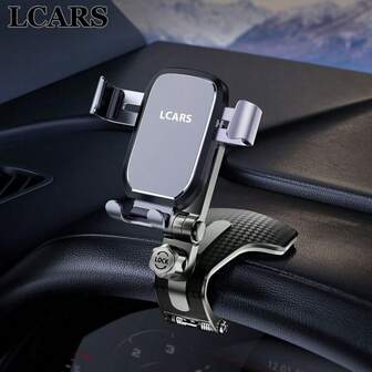  Support de téléphone multifonctionnel pour voiture LCARS, support de téléphone pour tableau de bord/bureau pour navigation, GPS, utilisation quotidienne du téléphone, réglable horizontalement et verticalement, convient à tous les smartphones, excellent cadeau pour les hommes et les femmes