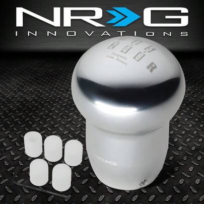 NRG INNOVATIONS SK-141SL SUPER LOW DOWN 6-SPEED MANUAL SHIFT KNOB KIT M8 M10 M12