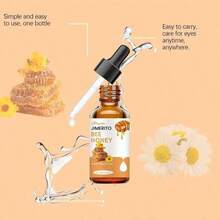 Honey Eye Care Liquid, Containing Honey Extract, Deeply Hydrates, Moisturizes And Locks In Moisture, Keeping The Eyes Comfortable All Day Long,Rare Drops, Melipona Honey, Eyes. MC95 - 棕色的 - 查看 5