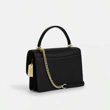 Coach Klare 25 Medium Crossbody Bags For Women Flap Bag Top-Handle Tote Bag With Chain Shoulder Strap - Dark Brown - View 6