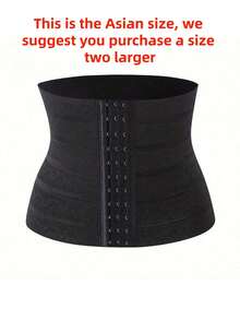 1pc Waist Trainer Tummy Wrap, Front Buckle Tummy Control Slim GirdleBelt Cincher, Women's Underwear & Shapewear