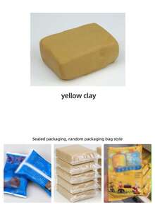 500g/Pack Pottery Clay Material Kit, Air-Dry Modeling Clay For DIY Crafts, Multiple Colors Available, Supplies For Pottery Arts & Crafts Tutorials