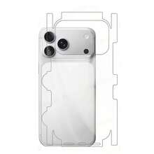 2片/套磨砂后屏保护膜，兼容 17 Pro Max、17 Pro、17 Air，全屏覆盖 - 無色 - 查看 6