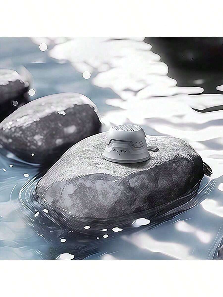 BS7 Portable Wireless Bluetooth Speaker: Anti-Slip Design For Easy Carrying; Immersive Stereo Sound; Deep Bass Performance; Supports Connection To Multiple Devices; Suitable For Both Outdoor And Indoor Use; Rock Gray Finish.