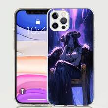 Albedo Overlord Anime Phone Case Cover Compatible With  17 Air 16 15 Plus 11 14 Pro Max 13 Mini 12 7 8 + SE Pattern Art Customized Cover 16, Cover Compatible With  17 Case,  17 Pro Case,  17 Pro Max Case - FB814-4 - 查看 6