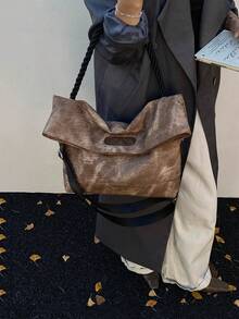 2025 New Large Capacity Crossbody Bag, Tote Handbag, Versatile Casual Shoulder Bag For Work Commute