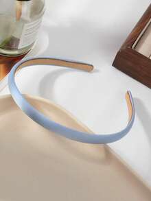 1/3/4 Stücke elegante Satin-Stirnbänder in Unifarben, geeignet für Partys, Abendgarderobe, Zusammenkünfte, Haarreif für Frauen, Diademe