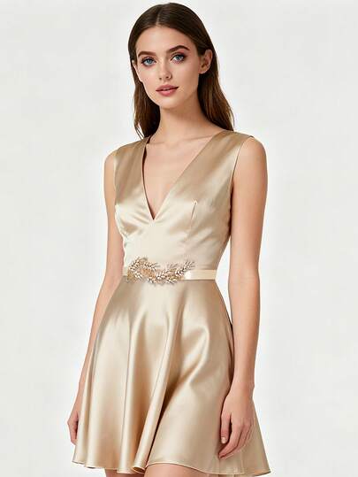 1 قطعة حزام خصر عروس مرصع بالألماس، حزام نسائي كلاسيكي متين، مصنوع يدويًا، مناسب للزفاف والعشاء الرسمي والأزياء البسيطة والمتعددة الاستخدامات، حزام خصر فاخر مرصع بالكريستال والراين، مناسب للعرائس والوصيفات والفساتين والحفلات الراقية والهالوين