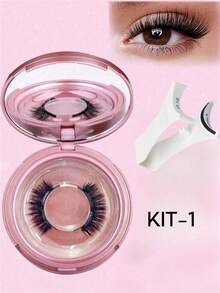 Bộ 4 món kẻ mắt từ tính & lông mi từ tính kèm hộp đựng - Lông mi tự nhiên, có thể tái sử dụng, tạo hiệu ứng mi 3D mềm mại, không cần keo, thoải mái khi đeo. Lông mi sử dụng nam châm mạnh để gắn, chiều dài 5-11mm, chất liệu lông chồn giả, phù hợp sử dụng hàng ngày, chống thấm nước, có thể tái sử dụng, cũng thích hợp cho các bữa tiệc, hẹn hò. - Nhiều màu - Xem 16