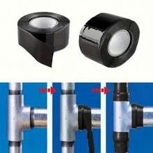 YITAPE 1 Roll Pipe Repair Tape, Self-Fusing Waterproof Thick Sealing Tape Accessories - Black - View 4