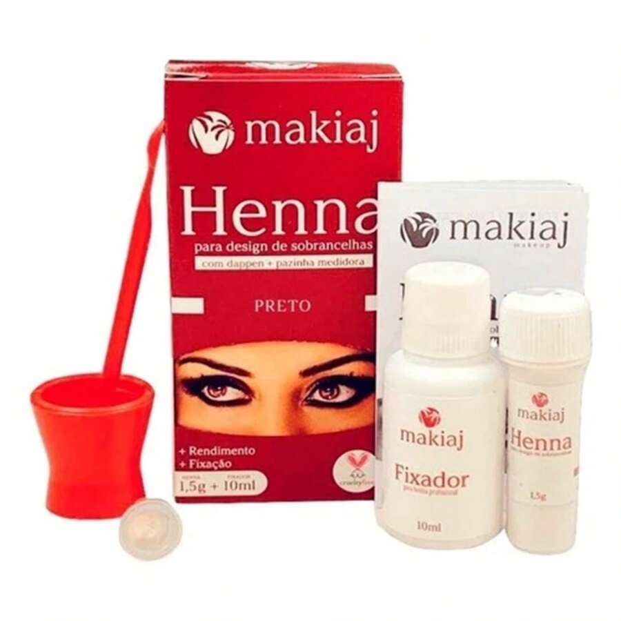 Makiaj Original Eyebrow Design Henna - Promotion - 黑色 - 查看 1