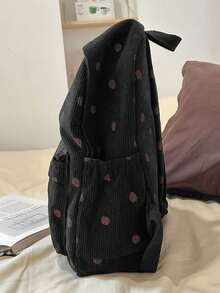 Cord-Rucksack für Frauen, neue koreanische Version vielseitiger Rucksack für weibliche Collegestudenten, Mittel- und Oberschüler, Reiserucksack für den täglichen Weg zur Arbeit, Rucksack mit großem Fassungsvermögen für den täglichen Gebrauch