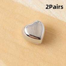Bộ 1/2/4 cặp khóa cài từ tính thời trang, cổ áo sơ mi hình trái tim nhiều màu + kẹp cổ tay áo/viền áo/khăn quàng cổ có thể tháo rời, có thể tái sử dụng không cần khâu, lựa chọn quà tặng sáng tạo - Nhiều màu - Xem 19