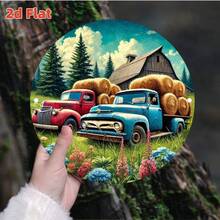 2D Flat Retro Signage For Home And Wall Decoration - Ideal For Bars, Cafes, Clubs, Dormitories