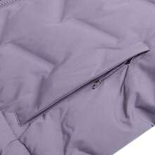 Columbia Chaqueta de plumón para mujer, rellena de plumón, con capucha, moda exterior para viajes, Chaqueta XR8598554 - Morado - Ver 6