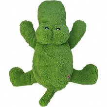 KONG - Cozie King Lion - Indoor Cuddle Squeaky Plush Dog Toy - Small Dogs