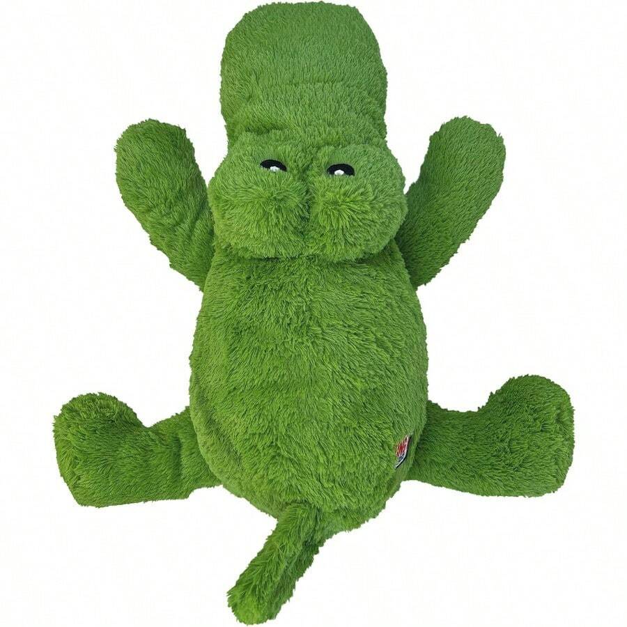 KONG - Cozie King Lion - Indoor Cuddle Squeaky Plush Dog Toy - Small Dogs