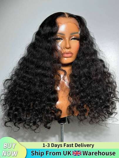 bling hair 200% Density Brazilian Deep Wave Human Hair Wigs For Women Pre Plucked 13x6 13x4 Deep Wave Human Hair Lace Front Wig Glueless Wear And Go 6x4 9x6 Deep Wave Lace Closure Human Hair Wig Natural Looking Wig With Pre Plucked Hairline Invisible Strap 13x4 13x6 Transparent Lace Front Wigs For Women Everyday Party Use Needed Long Black Wig Versatile Hairpiece Sleek Hairstyle Realistic Hairpiece Beauty Accessory Beginner Friendly For Sports, Vacation, Halloween, Christmas, Festivals, Proms, Outdoor, Cosplay, Campus, School, Beach, Wedding, Camping, Holiday, Summer Outfits, Charming, Elegant, Casual, Y2K Fashion, SS25 Styles, For Daily Use