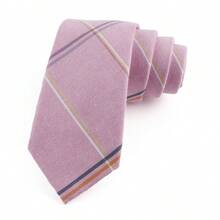 ZONFAZ 1 Cà vạt nam thời trang thường ngày nhiều màu kẻ caro 2,4 inch (6cm), kết cấu mềm mại và thoải mái, phù hợp với mọi mùa, lý tưởng cho đám cưới, lễ kỷ niệm, tiệc tùng Cà vạt nam - Nhiều màu - Xem 21