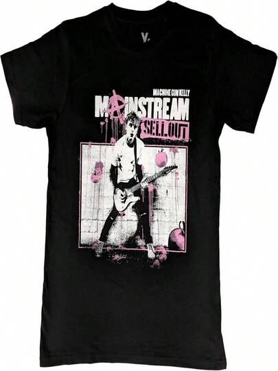 Machine Gun Kelly Digital Cover Official Tee T-Shirt Mens Unisex