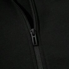 Adidas 阿迪達斯男女同款中性款2025年新款時尚跑步外套運動服休閒針織連帽夾克 - 黑色 - 查看 5