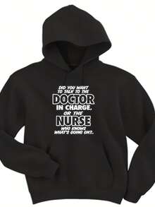 Adult Hoodie  Doctor In Charge  Nurse Who Knows What's Going On - 款式4 - 查看 1
