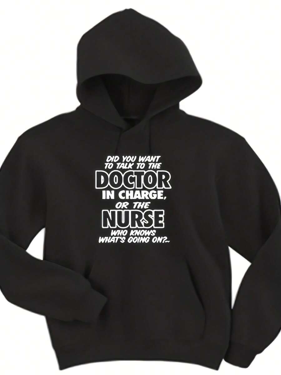 Adult Hoodie Doctor In Charge Nurse Who Knows What's Going On - 款式4 - 查看 1