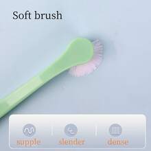 4pcs Pet Toothbrush With Soft Round Head, Perfect For Cleaning And Protecting Teeth, Suitable For Dogs And Cats, A Must-Have For The Whole Family - Multicolor - View 5