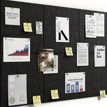 6 Stücke selbstklebende Akustikschaumstoffplatten, 12x12 Inches, hohe Dichte 339.51LB/M², schallabsorbierende Dämmfliesen, Wanddekoration ohne Nägel, Multifunktional für Valentinstag, Zuhause, Büro, Klassenzimmer, Weihnachten & Neujahr Dekoration, Fotoausstellung, Pinnwand, Neujahrsgeschenk