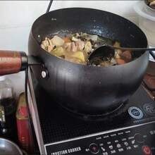 优质铁锅，超强不粘铁锅，平底宽腹小铁锅，露营锅，适用于电磁炉和燃气灶，多功能不粘锅具，可用于煎、炒、炸、煮、炖。款式随机发货。 - 彩色 - 查看 10