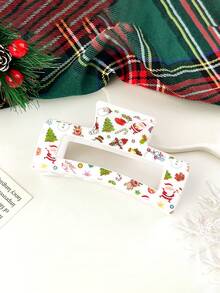 1 Stück süßer Haarklammer aus Azetat mit Hase & Welpe, vintage Dutt-Haarklammer, Haarschmuck für Frauen, elegante Haarklammern