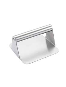 1个汉堡压模，圆形汉堡压模，馅饼压模，方形汉堡压模，烧烤压模，肉馅饼压模，手动肉类压模，带不锈钢手柄的汉堡压碎器，不锈钢汉堡压碎器 - 彩色 - 查看 13