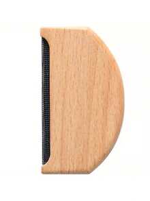 1pc Knitted & Cashmere Comb, Handheld Portable Sweater Comb, Lint Remover, Wooden Lint Remover, Knitted Fabric Defuzzer, Clothing Brush, Knitted Garment, Cashmere Coat Depiller - Multicolor - View 6