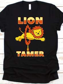 Lion Tamer Shirt, Circus Staff Gift, Circus Owner, Circus Lover, Circus Themed Party, Circus Costume, Circus Birthday, Lion - 款式8 - 查看 1