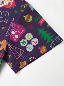 Christmas Uniform Scrub T-Shirt Doctor Nurse Uniforms Women Scrubs Tops Clinical Operating Room Workwear Spa Uniform - Multicolor - View 4