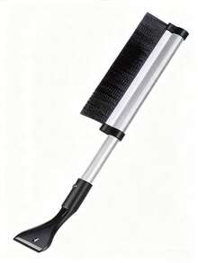 1个可伸缩汽车雪铲：冬季除冰除雪工具，扫地刮雪，轻松清除积雪，确保驾驶员视野清晰，可伸缩设计，便携不占空间，清洁工具，扫帚 - 彩色 - 查看 14