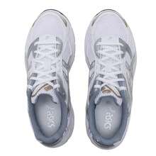 Asics Giày thể thao GEL-1130 nhẹ, thông thường dành cho nam và nữ, thể thao thường ngày 1203A609-104 - Trắng/Xanh lá cây - Xem 4