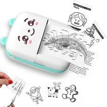 迷你便携式热敏标签打印机，即时打印，口袋大小，兼容智能手机，适用于笔记、日记、DIY、儿童礼物、学习图表、解剖图、照片等，是学生理想的圣诞节、生日和新年礼物。