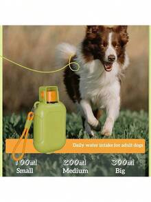 iDestry 460ml Futter-Napf mit großer Kapazität, integrierter Futter- und Wassernäpf für Haustiere, praktisch für Outdoor, Snacknapf für Katzen und Hunde, einfach zu tragen und zu reinigen