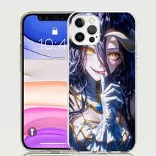 Albedo Overlord Anime Phone Case Cover Compatible With  17 Air 16 15 Plus 11 14 Pro Max 13 Mini 12 7 8 + SE Pattern Art Customized Cover 16, Cover Compatible With  17 Case,  17 Pro Case,  17 Pro Max Case - FB814-4 - 查看 5